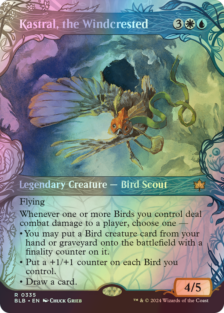 Kastral, the Windcrested (BLB) #335 [EN/F] s/o