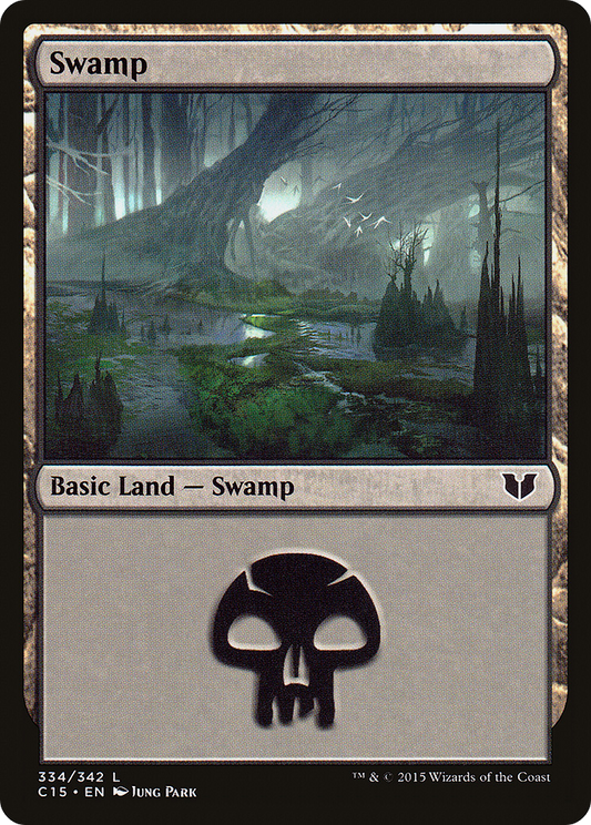 Swamp (C15) #334 [EN/N]