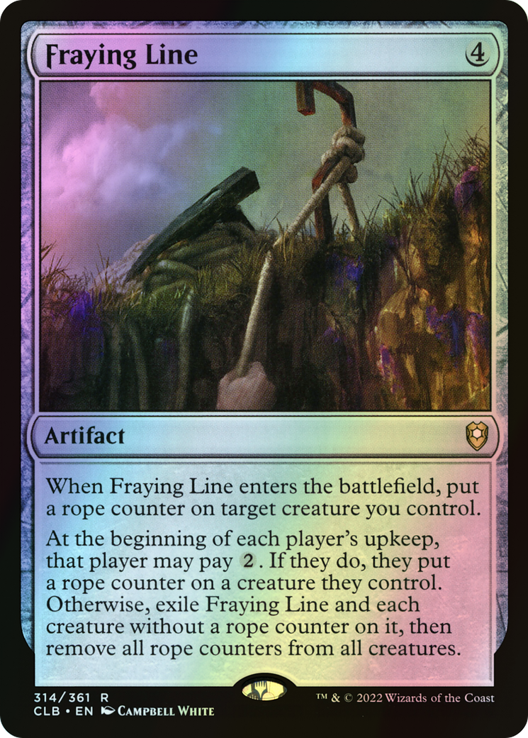 Fraying Line (CLB) #314 [EN/F]