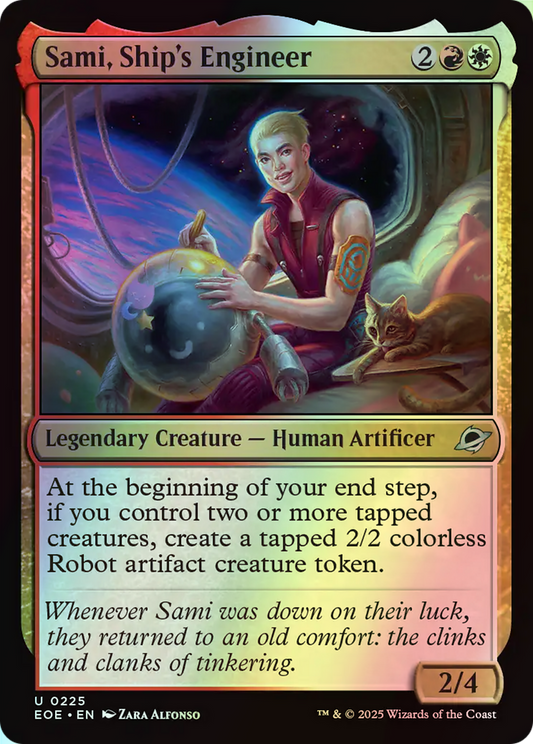Sami, Ship's Engineer (EOE) #225 [EN/F]
