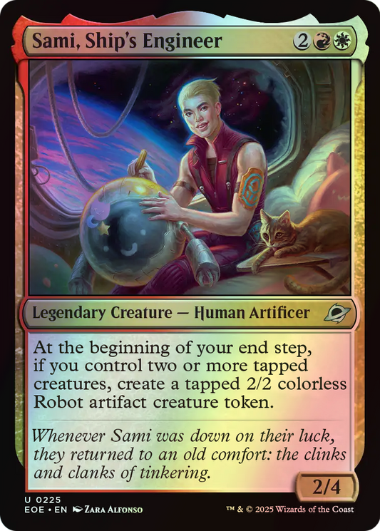Sami, Ship's Engineer (EOE) #225 [EN/F] s/o