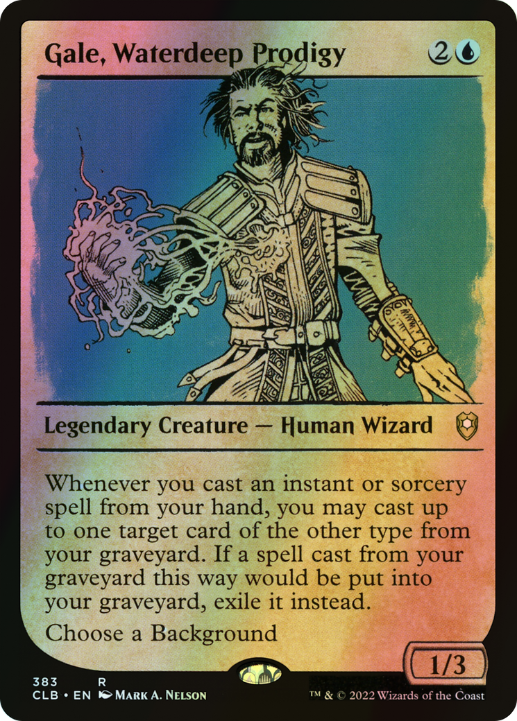 Gale, Waterdeep Prodigy (CLB) #383 [EN/F]