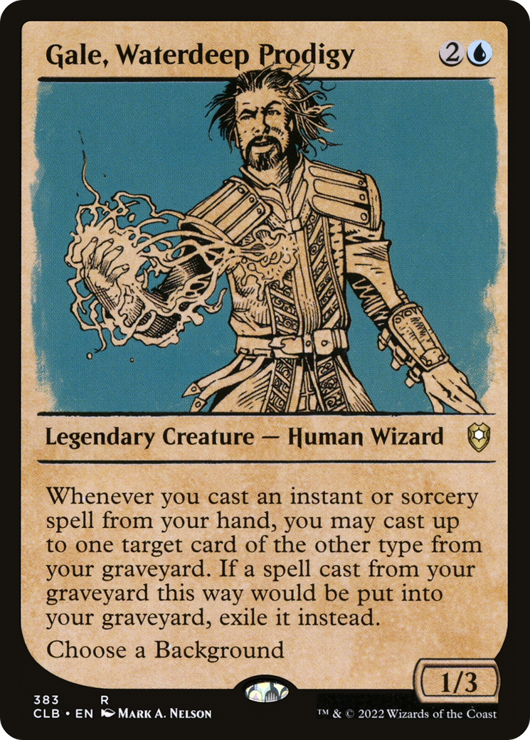 Gale, Waterdeep Prodigy (CLB) #383 [EN/N]