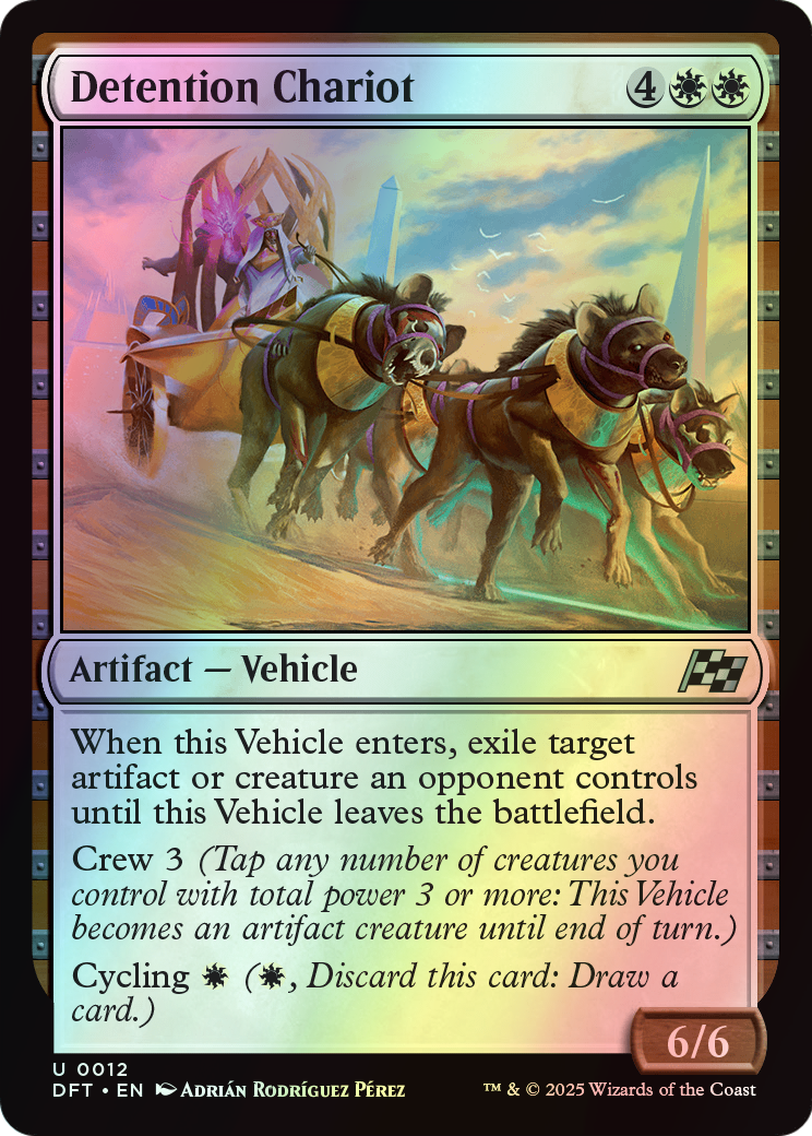 Detention Chariot (DFT) #12 [EN/F]