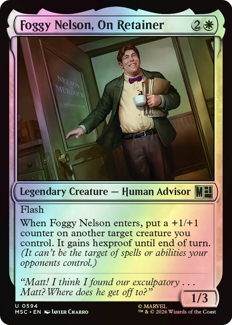 Foggy Nelson, On Retainer (MSC) #594 [EN/F]