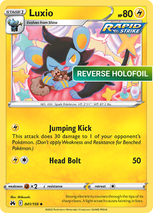 Luxio (41) (CRZ) #041 [EN/R] s/o