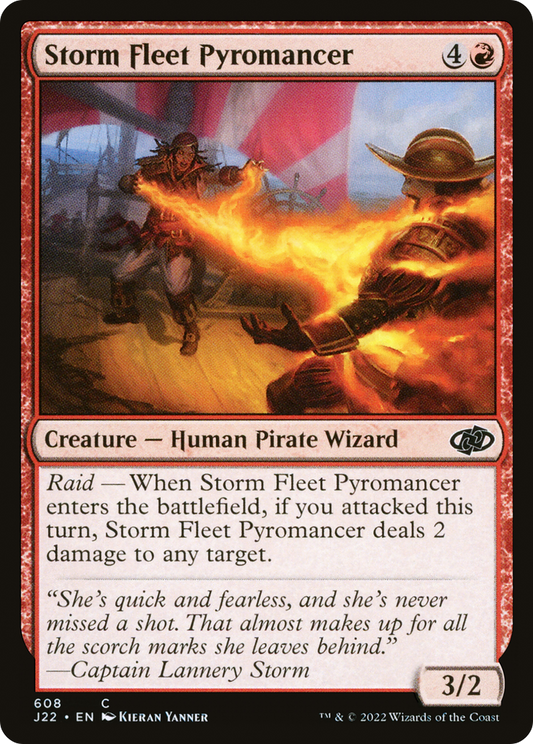 Storm Fleet Pyromancer (J22) #608 [EN/N]