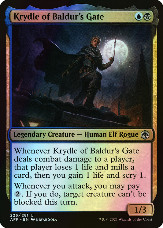 Krydle of Baldur's Gate (AFR) #226 [EN/F] s/o