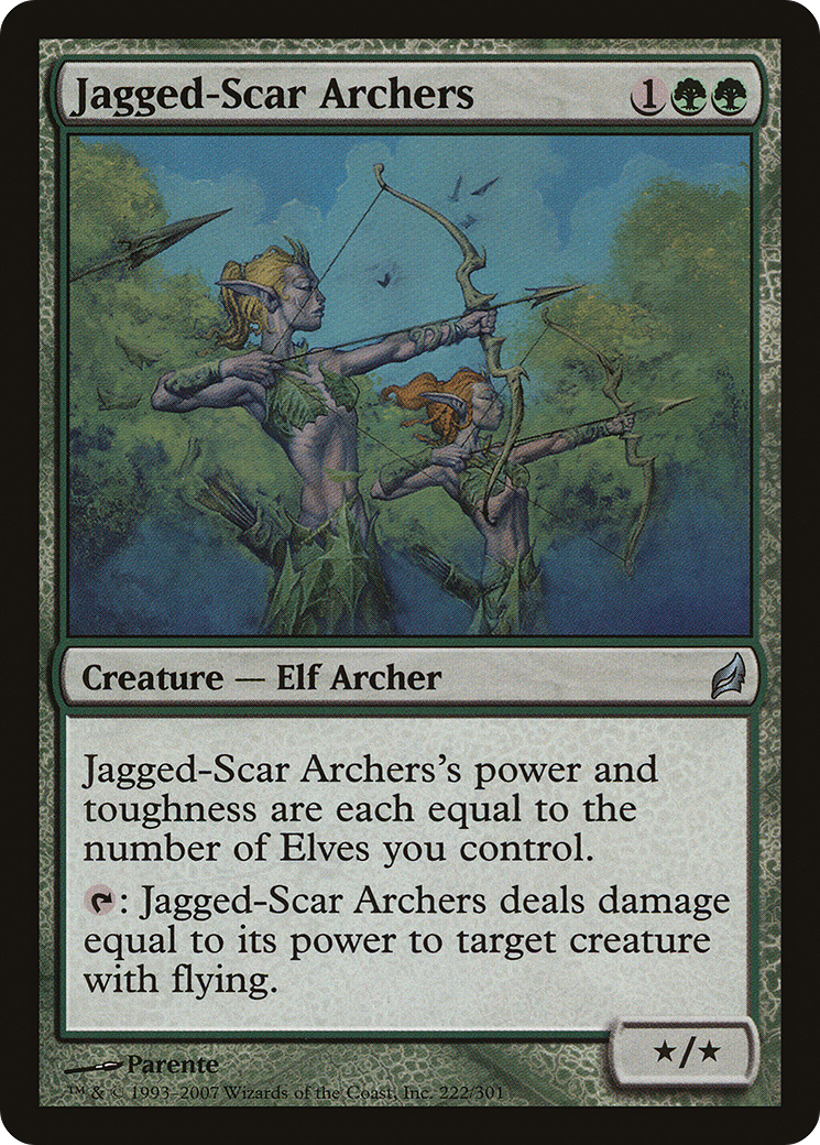 Jagged-Scar Archers (LRW) #222 [EN/N]