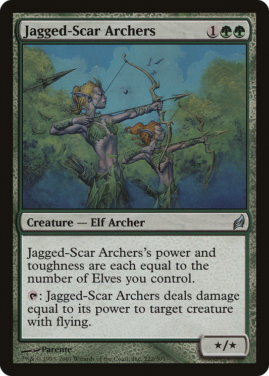Jagged-Scar Archers (LRW) #222 [EN/N]
