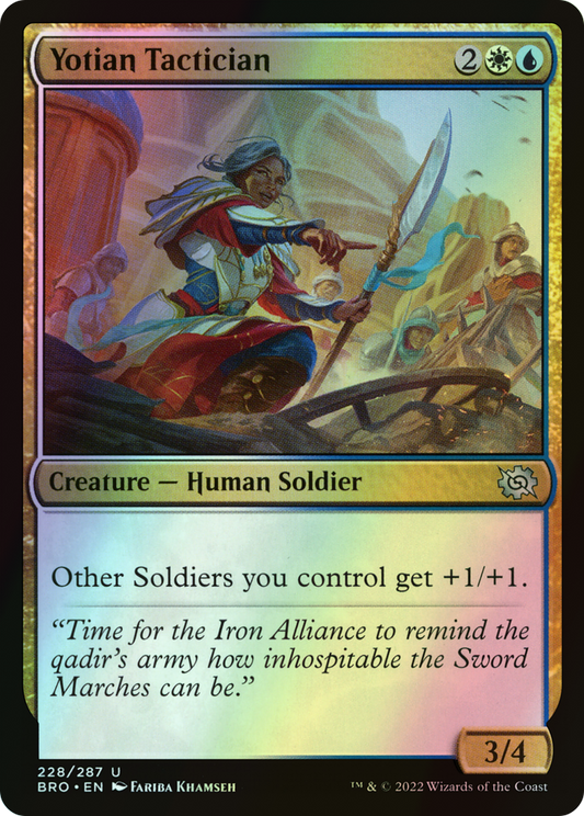 Yotian Tactician (BRO) #228 [EN/F] s/o