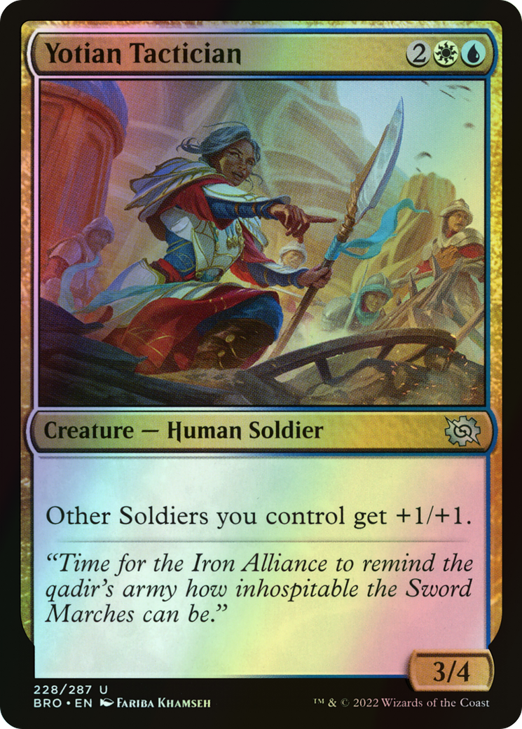 Yotian Tactician (BRO) #228 [EN/F] s/o