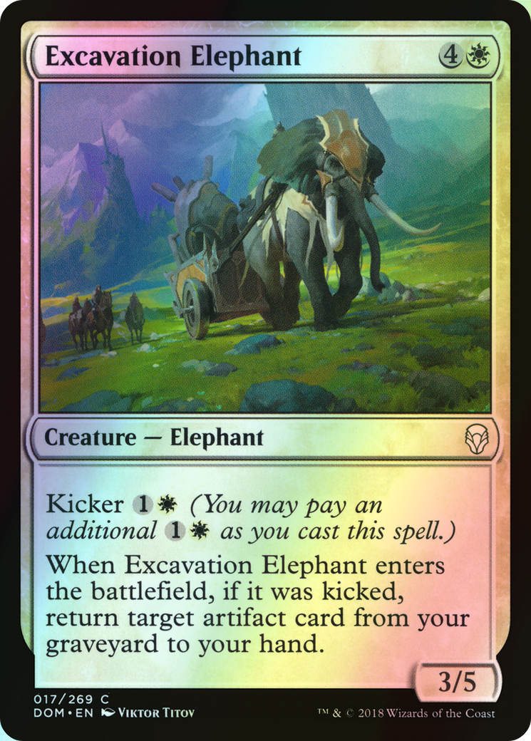 Excavation Elephant (DOM) #17 [EN/F]