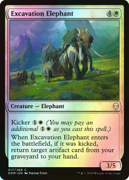 Excavation Elephant (DOM) #17 [EN/F]