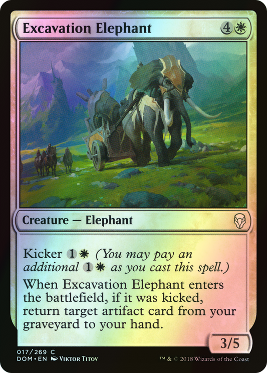 Excavation Elephant (DOM) #17 [EN/F]