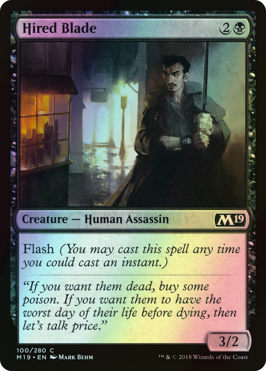 Hired Blade (M19) #100 [EN/F]