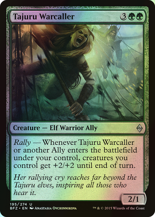 Tajuru Warcaller (BFZ) #195 [EN/F]