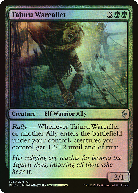 Tajuru Warcaller (BFZ) #195 [EN/F]