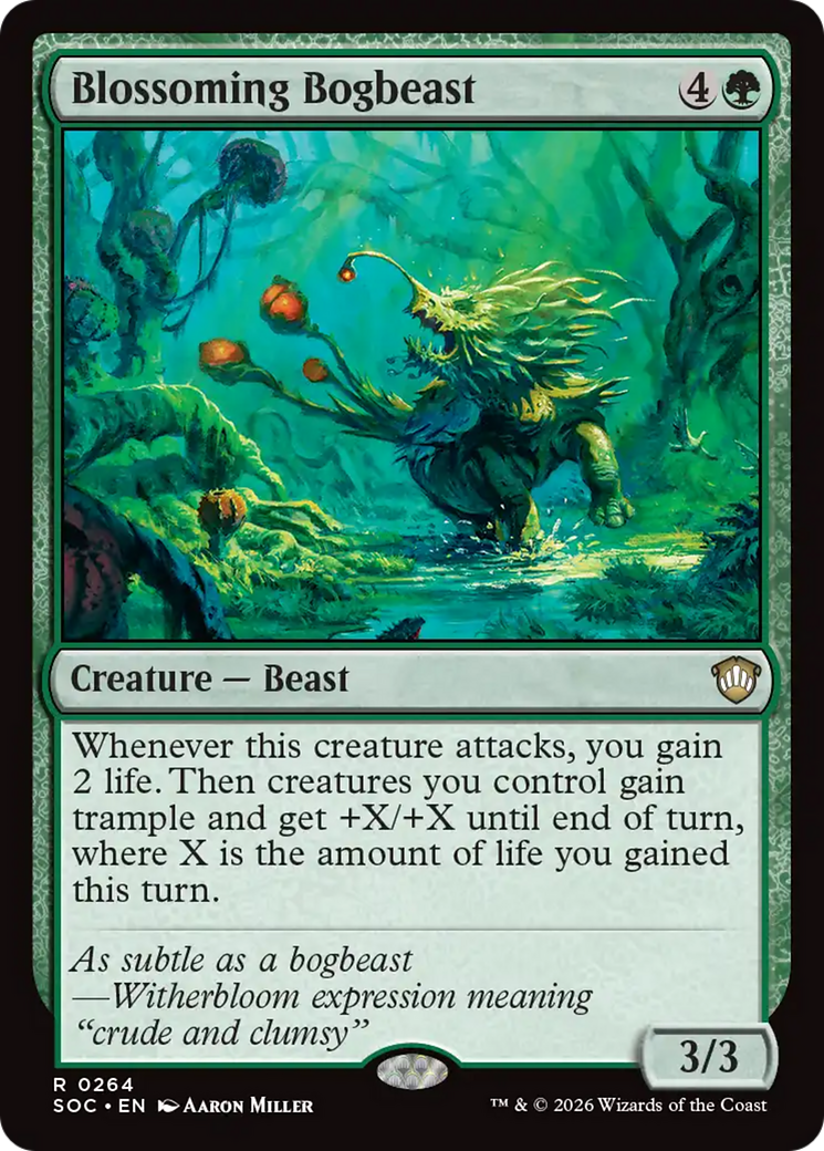 Blossoming Bogbeast (SOC) #264 [EN/N]