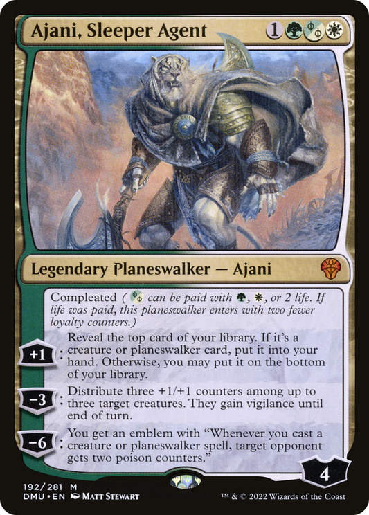 Ajani, Sleeper Agent (DMU) #192 [EN/N]