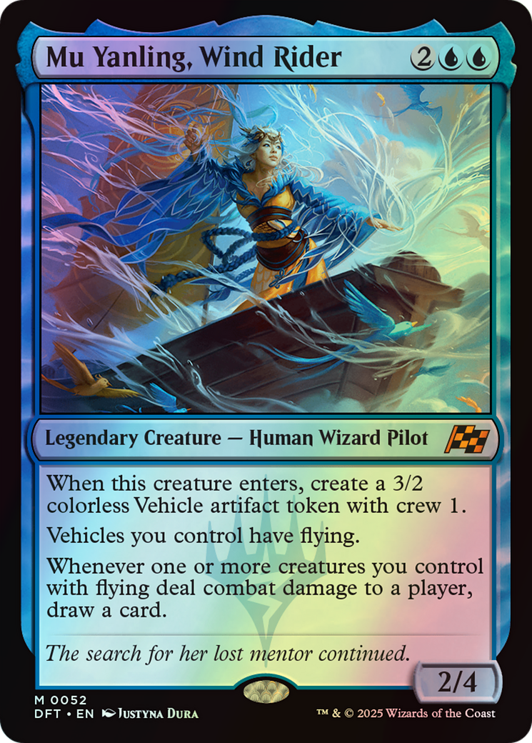 Mu Yanling, Wind Rider (DFT) #52 [EN/F] s/o