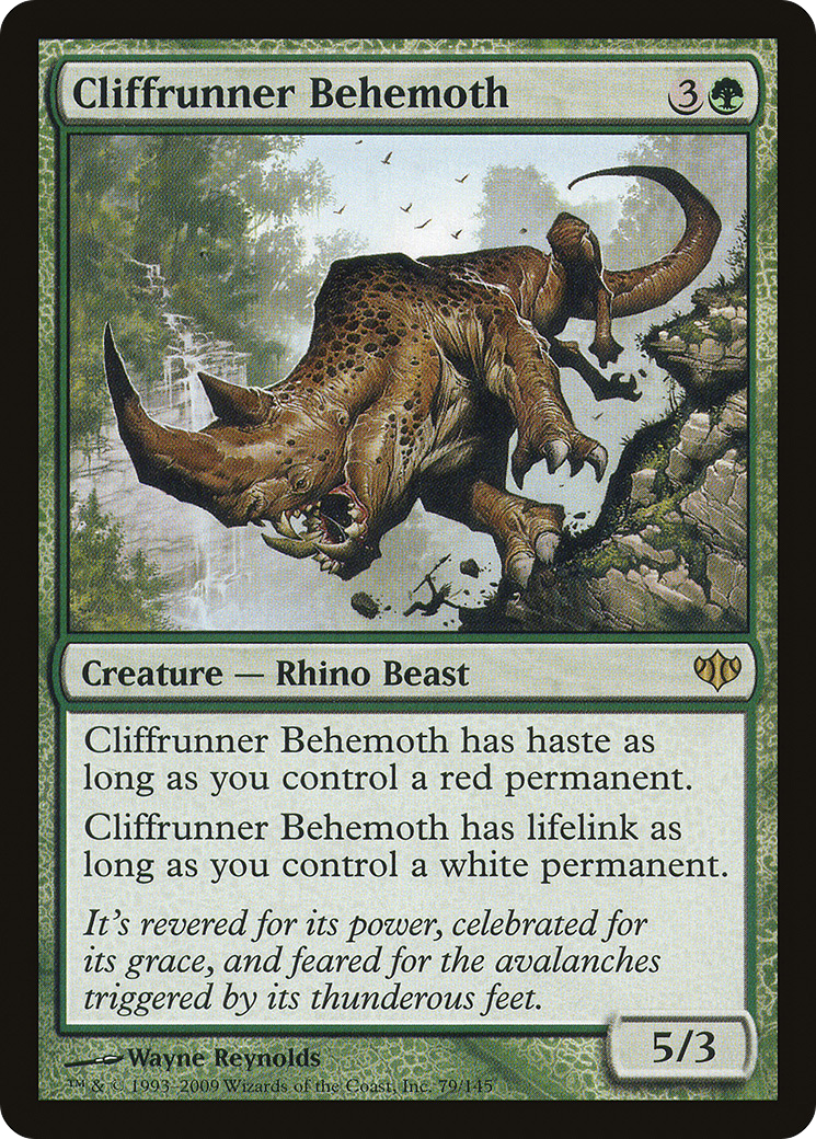 Cliffrunner Behemoth (CON) #79 [EN/N]