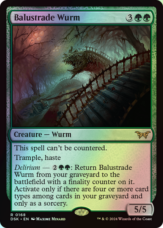 Balustrade Wurm (DSK) #168 [EN/F]