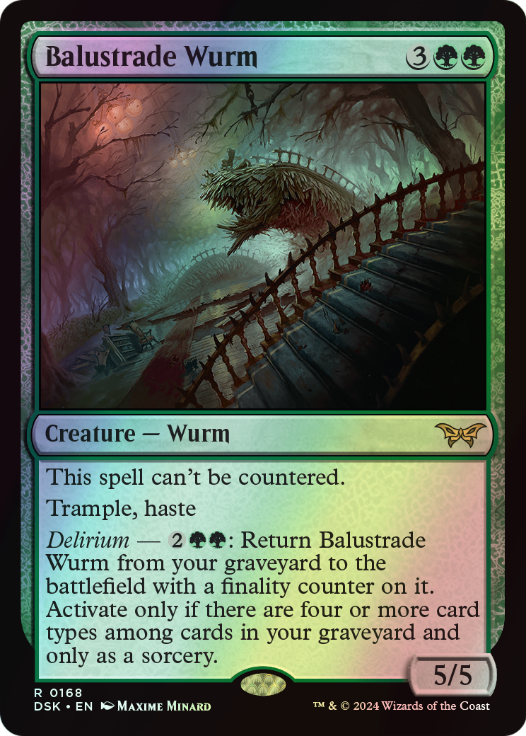 Balustrade Wurm (DSK) #168 [EN/F] s/o