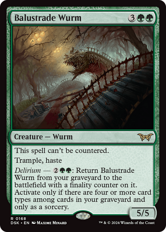 Balustrade Wurm (DSK) #168 [EN/N]