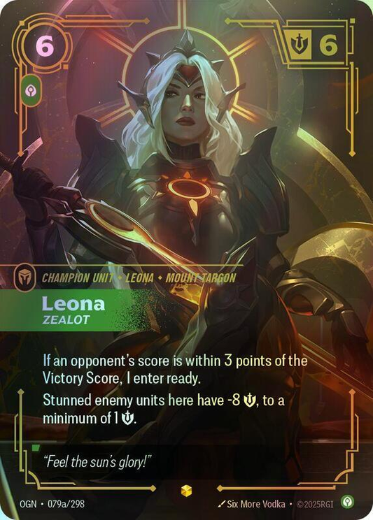 Leona, Zealot (Alternate Art) (OGN) #079a [EN/F]