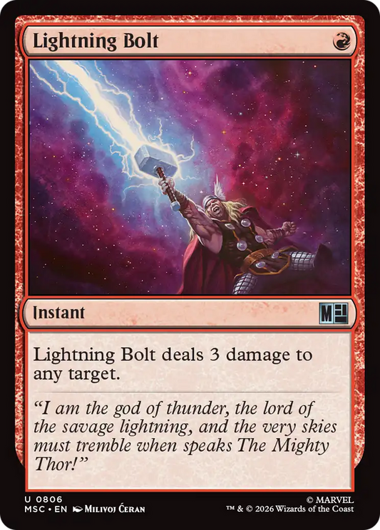 Lightning Bolt (MSC) #806 [EN/N]