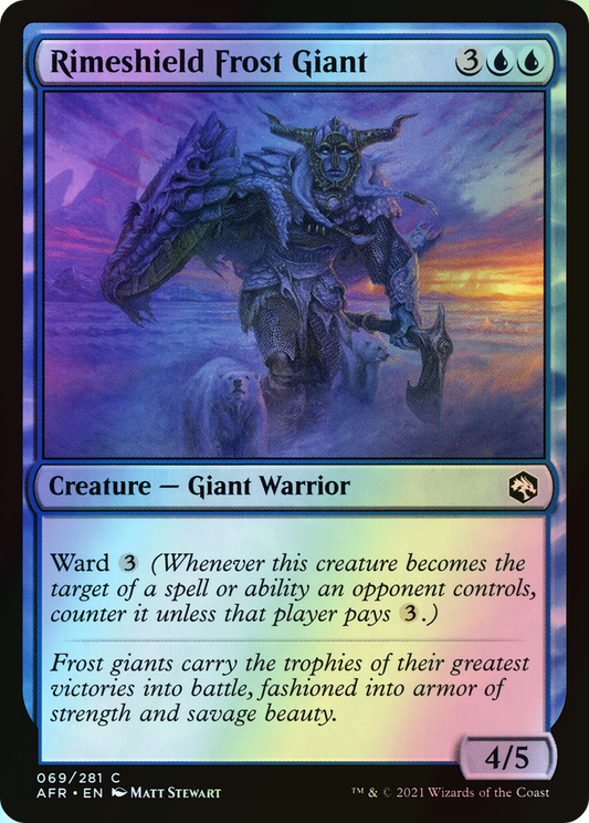 Rimeshield Frost Giant (AFR) #69 [EN/F]