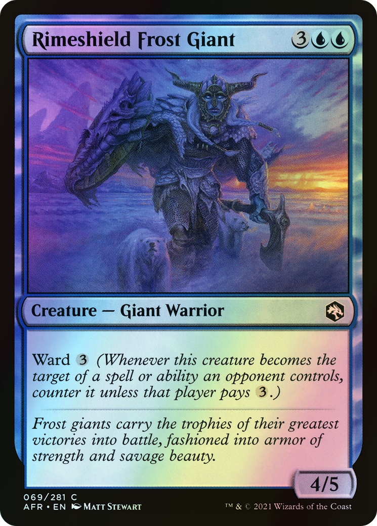 Rimeshield Frost Giant (AFR) #69 [EN/F]