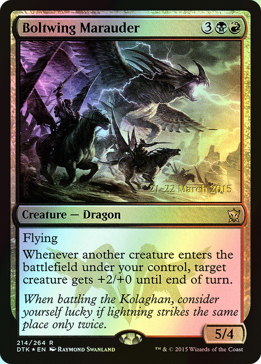 Boltwing Marauder (PDTK) #214s [EN/F]