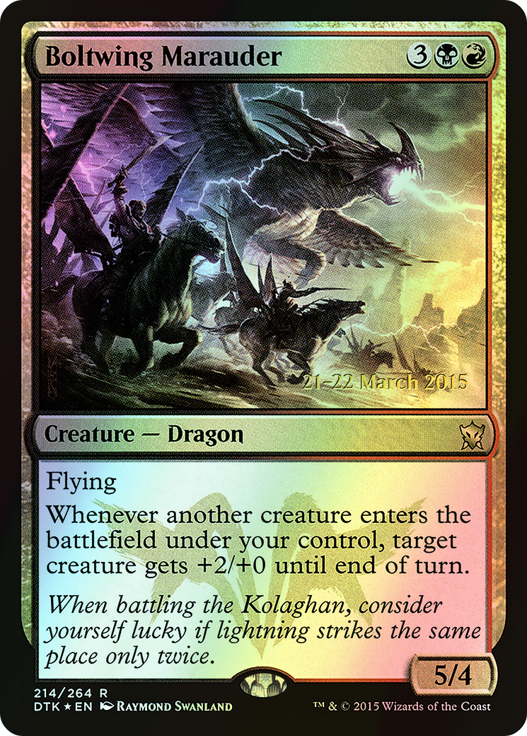 Boltwing Marauder (PDTK) #214s [EN/F]