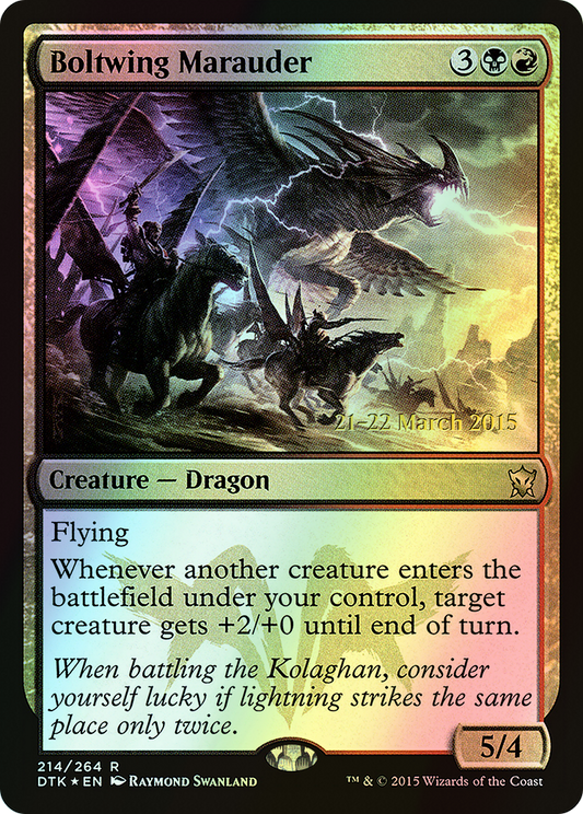Boltwing Marauder (PDTK) #214s [EN/F]