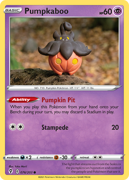 Pumpkaboo (EVS) #076 [EN/N] s/o