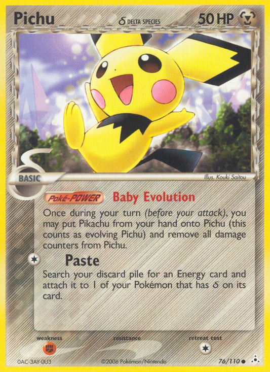 Pichu (Delta Species) (HP) #76 [EN/N]