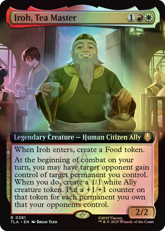 Iroh, Tea Master (TLA) #381 [EN/F] s/o