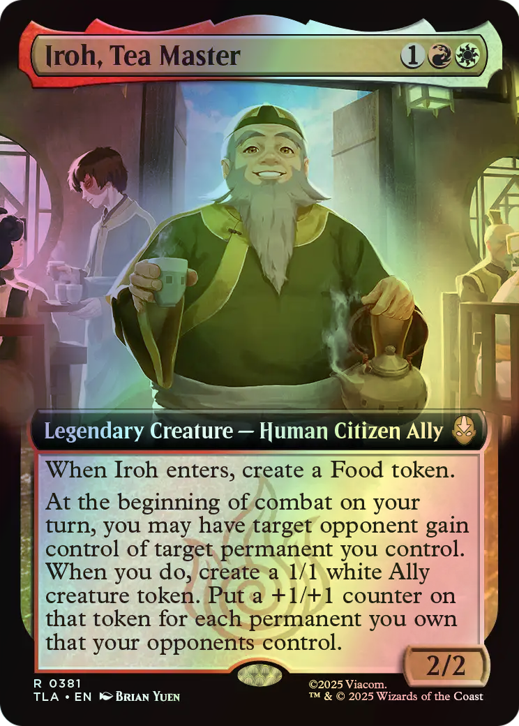Iroh, Tea Master (TLA) #381 [EN/F] s/o