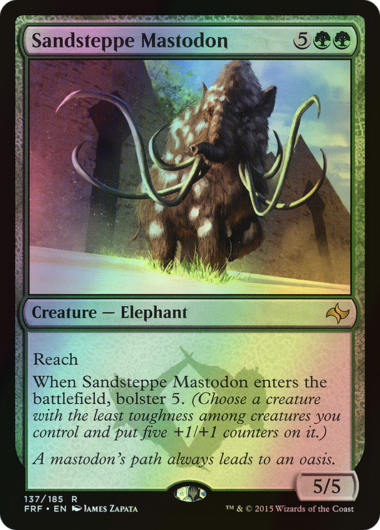 Sandsteppe Mastodon (FRF) #137 [EN/F]