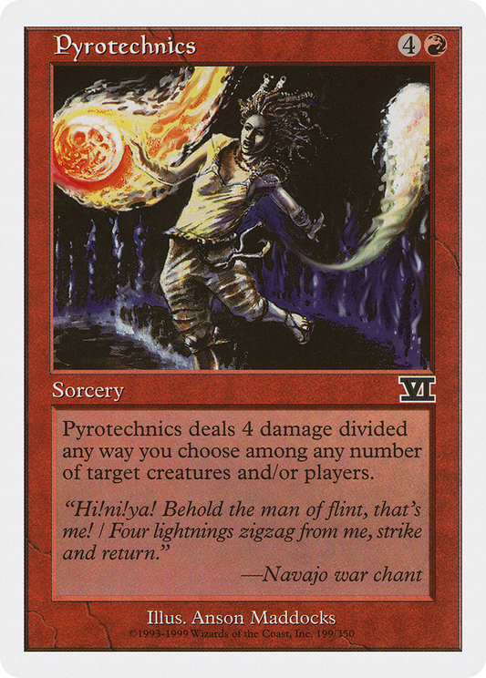 Pyrotechnics (6ED) #199 [EN/N]