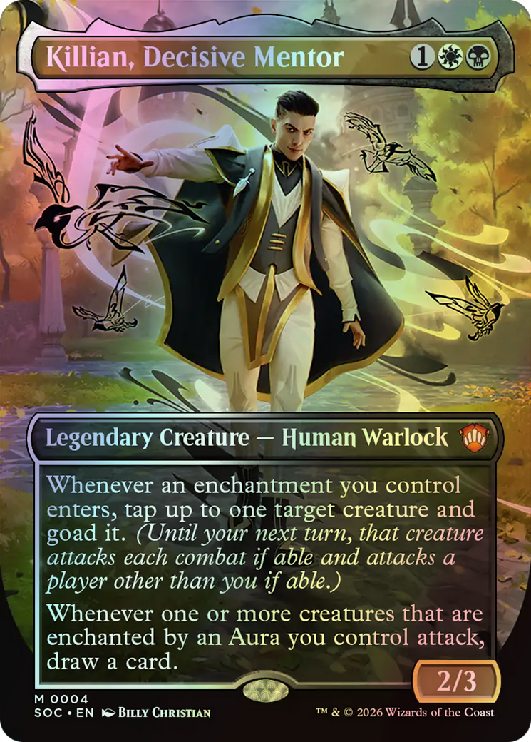 Killian, Decisive Mentor (SOC) #4 [EN/F] s/o