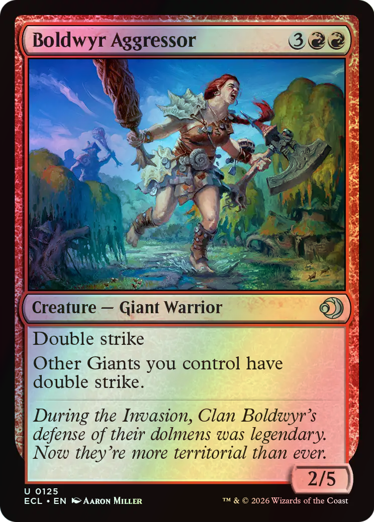 Boldwyr Aggressor (ECL) #125 [EN/F]