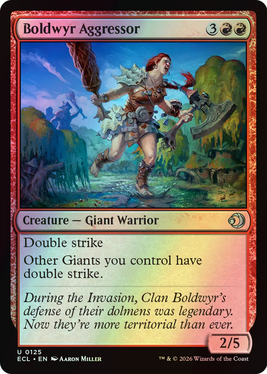 Boldwyr Aggressor (ECL) #125 [EN/F]