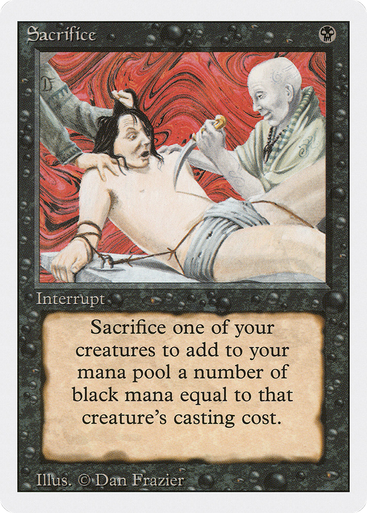 Sacrifice (3ED) #126 [EN/N]