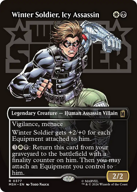 Winter Soldier, Icy Assassin (MSH) #377 [EN/N]