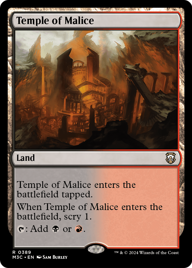 Temple of Malice (M3C) #389 [EN/N]