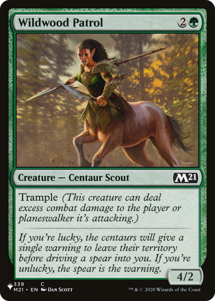 Wildwood Patrol (PLST) #M21-339 [EN/N]