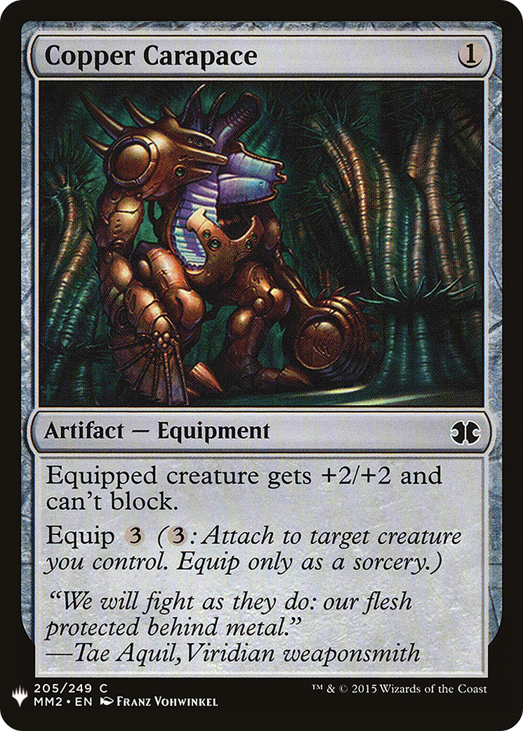 Copper Carapace (PLST) #MM2-205 [EN/N]